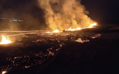 Capturing the Iceland Volcanic Eruption: A Drone’s-Eye View